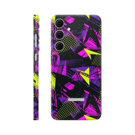 Folie de protectie pentru Samsung Galaxy S24, eSkins Signature, Skin Urban Graffiti