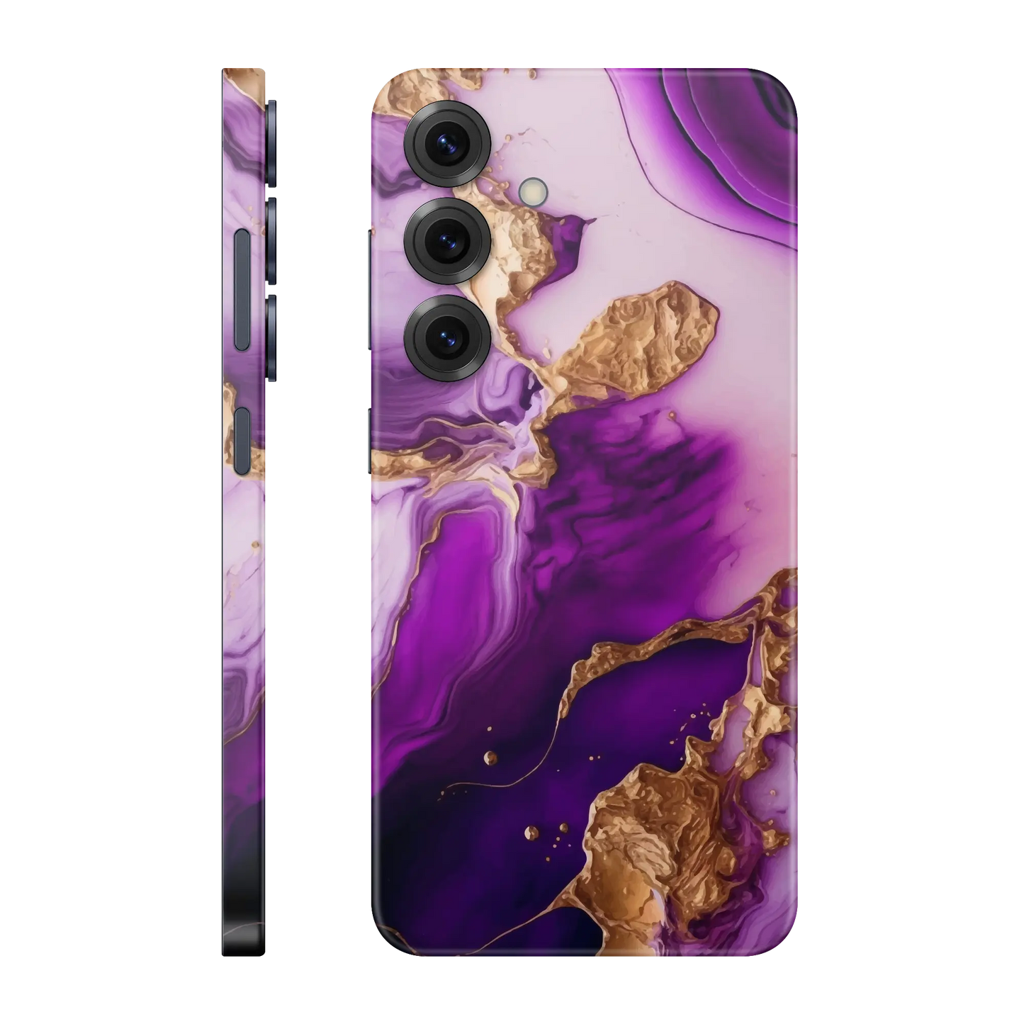 Folie de protectie Samsung Galaxy S25 FE, eSkins Signature, Skin Amethyst Dream