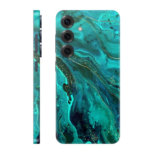 Folie de protectie Samsung Galaxy S25 FE, eSkins Signature, Skin Celestial Lagoon