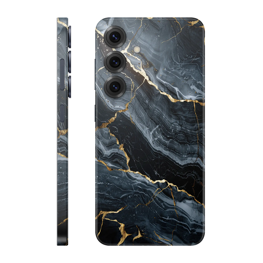 Folie de protectie Samsung Galaxy S25 FE, eSkins Signature, Skin Gilded Abyss