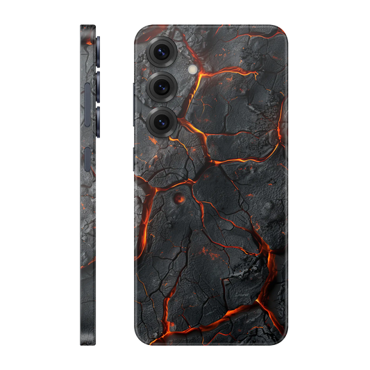 Folie de protectie Samsung Galaxy S25 FE, eSkins Signature, Skin Inferno Crust