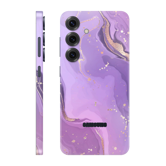 Folie de protectie pentru Samsung Galaxy S25 FE, eSkins Signature, Skin Lavender Swirl