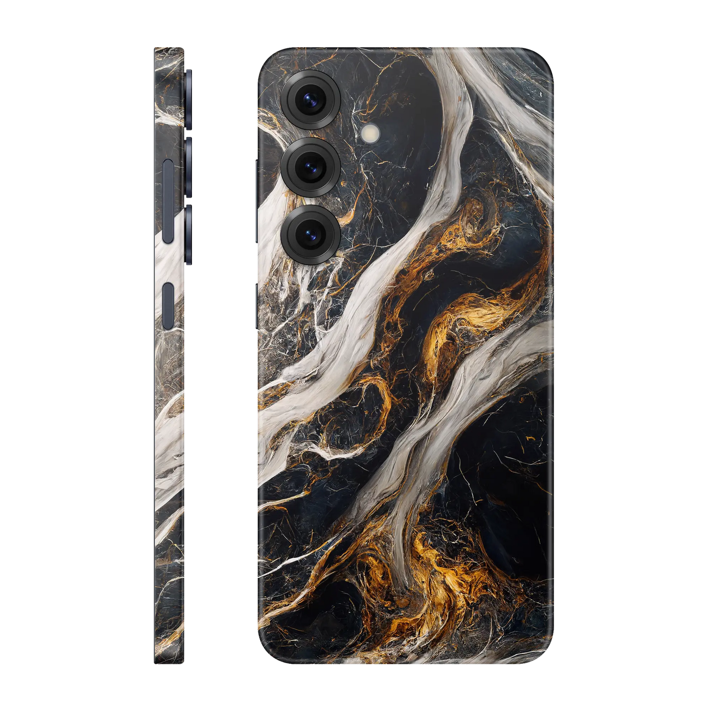 Folie de protectie Samsung Galaxy S25 FE, eSkins Signature, Skin Luxe Nebula