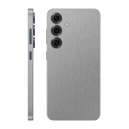 Folie de protectie Samsung Galaxy S25 FE, eSkins Elegans, Skin Metalic Grafit