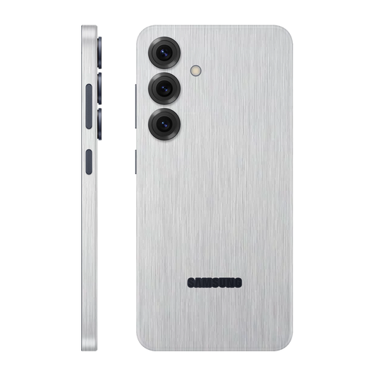 Folie de protectie pentru Samsung Galaxy S25 FE, eSkins Elegans, Skin Metalic Gri