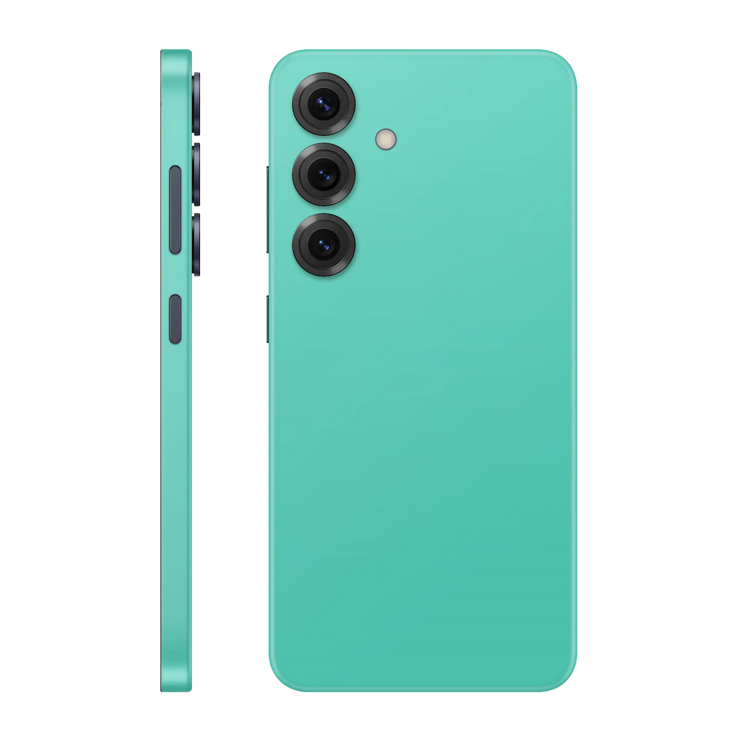 Folie de protectie Samsung Galaxy S25 FE, eSkins Unique, Skin Mat Verde Menta
