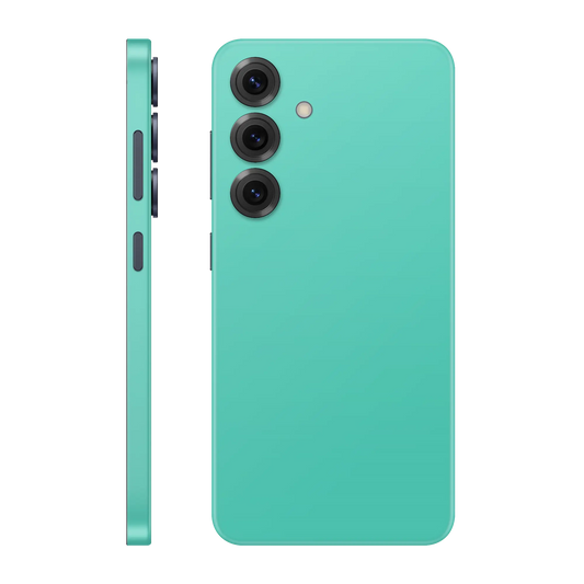 Folie de protectie Samsung Galaxy S25 FE, eSkins Unique, Skin Mat Verde Menta