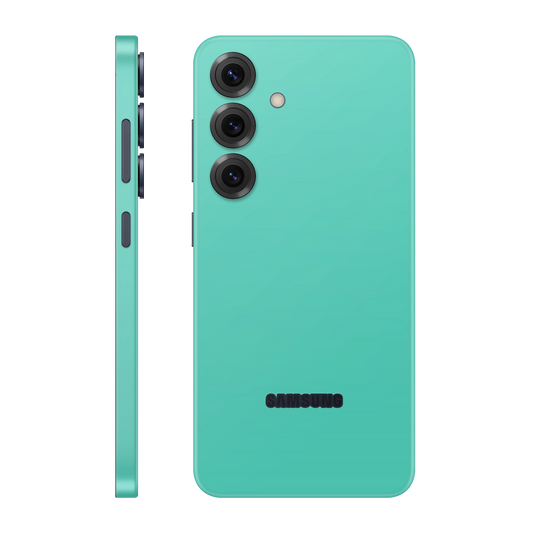 Folie de protectie pentru Samsung Galaxy S25 FE, eSkins Unique, Skin Mat Verde Menta