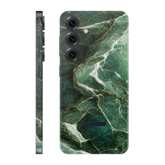 Folie de protectie pentru Samsung Galaxy S25 FE, eSkins Signature, Skin Mystic Emerald