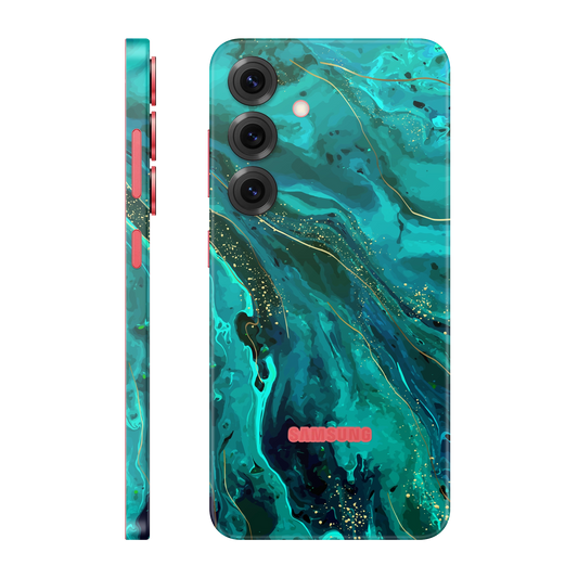 Folie de protectie pentru Samsung Galaxy S25 Plus, eSkins Signature, Skin Celestial Lagoon