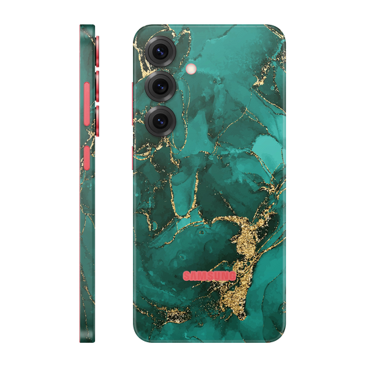 Folie de protectie pentru Samsung Galaxy S25 Plus, eSkins Signature, Skin Ethereal Green