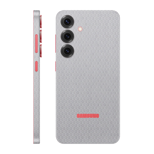 Folie de protectie pentru Samsung Galaxy S25 Plus, eSkins Elegans, Skin Honeycomb Gri