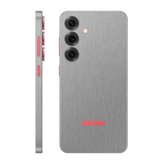 Folie de protectie pentru Samsung Galaxy S25 Plus, eSkins Elegans, Skin Metalic Grafit