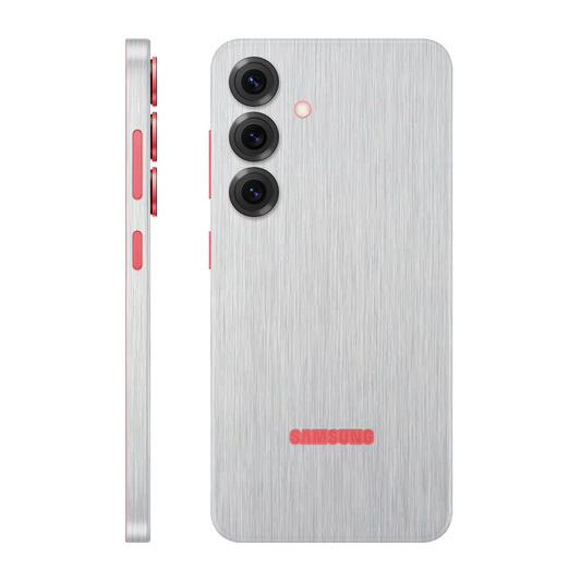 Folie de protectie pentru Samsung Galaxy S25 Plus, eSkins Elegans, Skin Metalic Gri