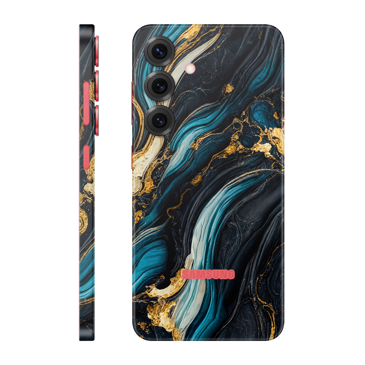 Folie de protectie pentru Samsung Galaxy S25 Plus, eSkins Signature, Skin Mystic Ocean