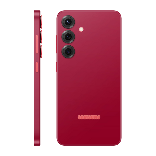 Folie de protectie pentru Samsung Galaxy S25 Plus, eSkins Unique, Skin Mat Rosu