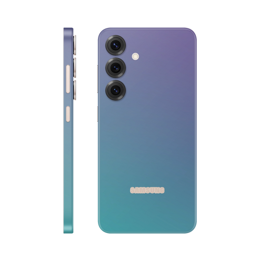 Folie de protectie pentru Samsung Galaxy S25, eSkins Unique, Skin Cameleon Turcoaz-Lavanda