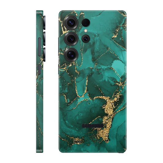Folie de protectie pentru Samsung Galaxy S25 Ultra, eSkins Signature, Skin Ethereal Green