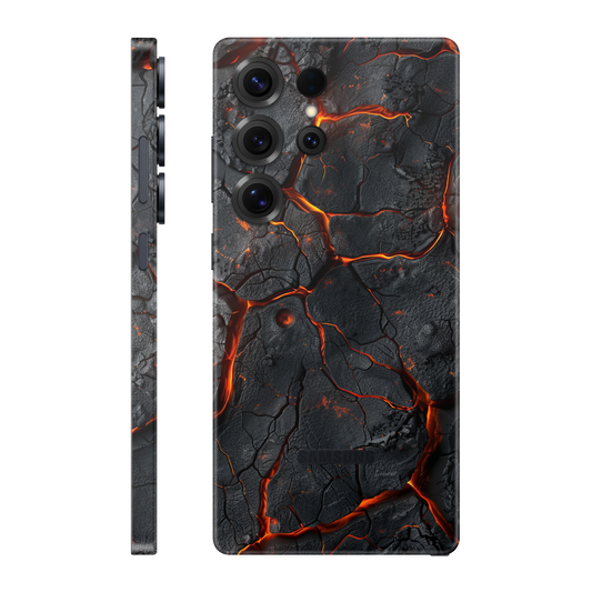 Folie de protectie pentru Samsung Galaxy S25 Ultra, eSkins Signature, Skin Inferno Crust