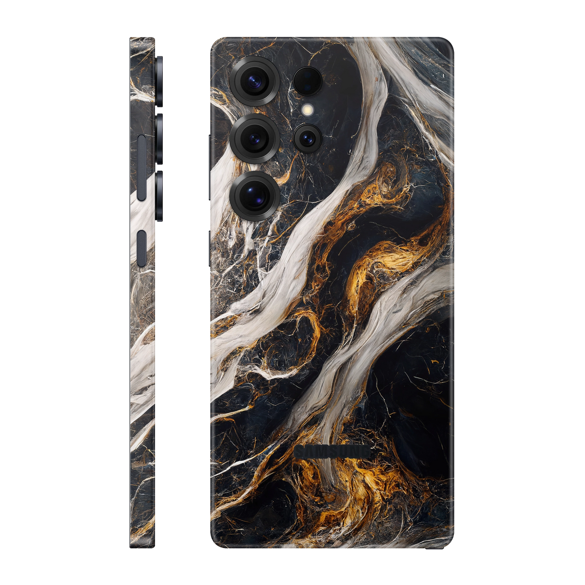 Folie de protectie pentru Samsung Galaxy S25 Ultra, eSkins Signature, Skin Luxe Nebula