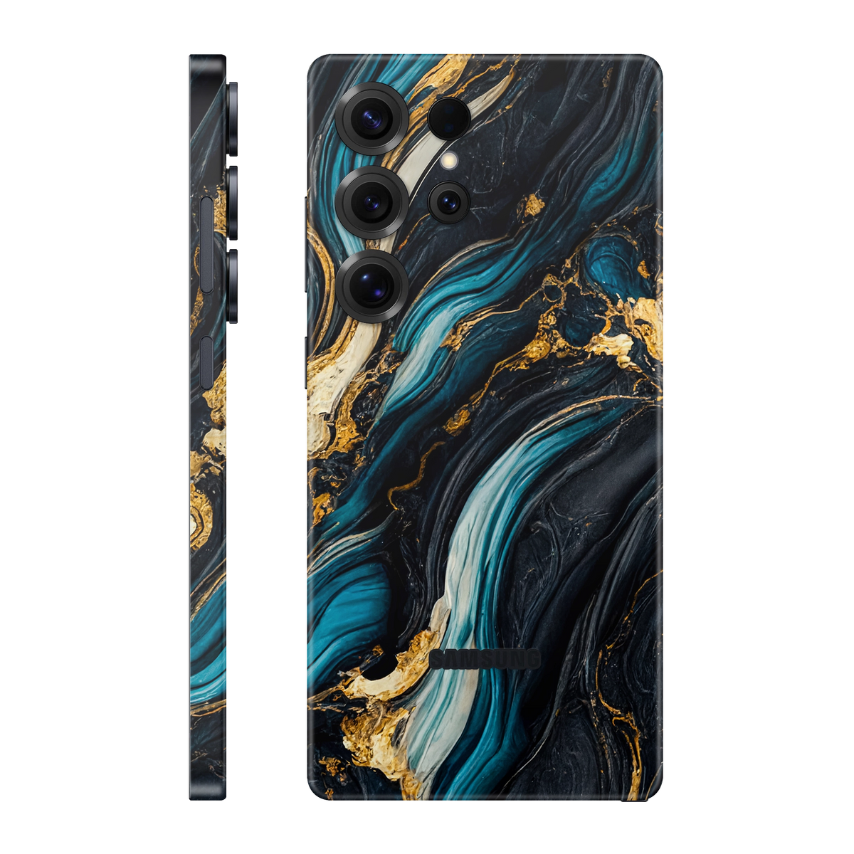 Folie de protectie pentru Samsung Galaxy S25 Ultra, eSkins Signature, Skin Mystic Ocean
