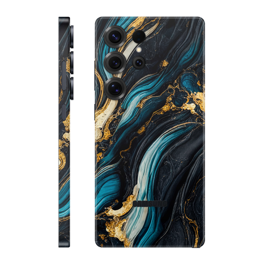 Folie de protectie pentru Samsung Galaxy S25 Ultra, eSkins Signature, Skin Mystic Ocean