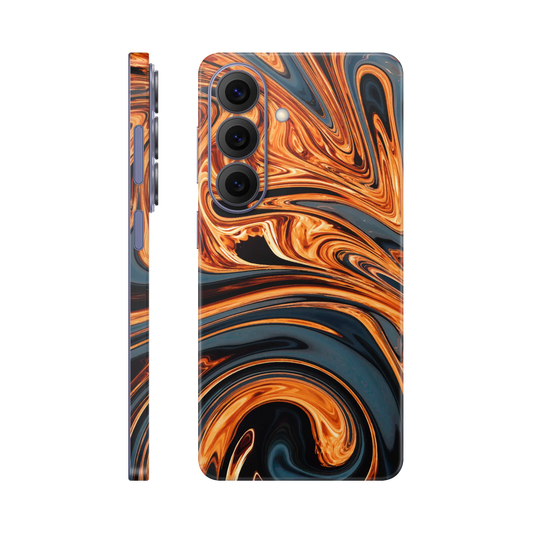 Folie de protectie Samsung Galaxy S26, eSkins Signature, Skin Amber Blaze