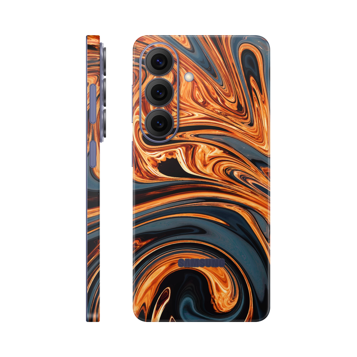 Folie de protectie pentru Samsung Galaxy S26, eSkins Signature, Skin Amber Blaze