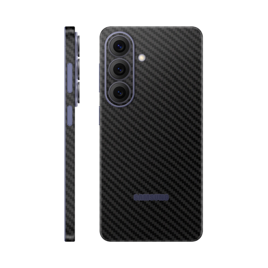 Folie de protectie pentru Samsung Galaxy S26, eSkins Elegans, Skin Carbon Negru