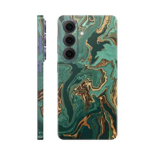 Folie de protectie Samsung Galaxy S26, eSkins Signature, Skin Emerald Flow