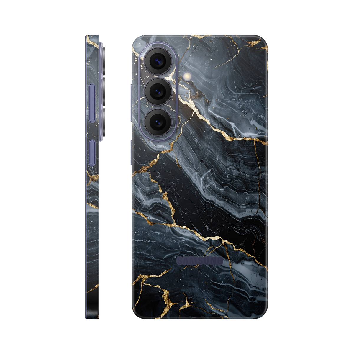 Folie de protectie pentru Samsung Galaxy S26, eSkins Signature, Skin Gilded Abyss