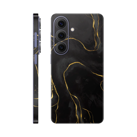 Folie de protectie Samsung Galaxy S26, eSkins Signature, Skin Golden Onyx