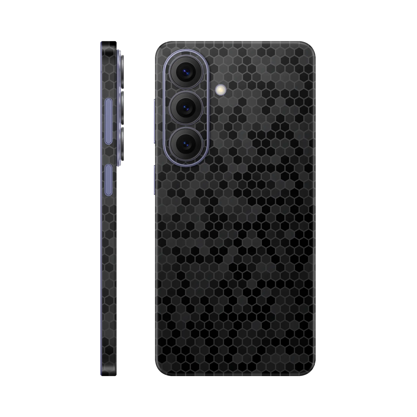 Folie de protectie Samsung Galaxy S26, eSkins Elegans, Skin Honeycomb Negru