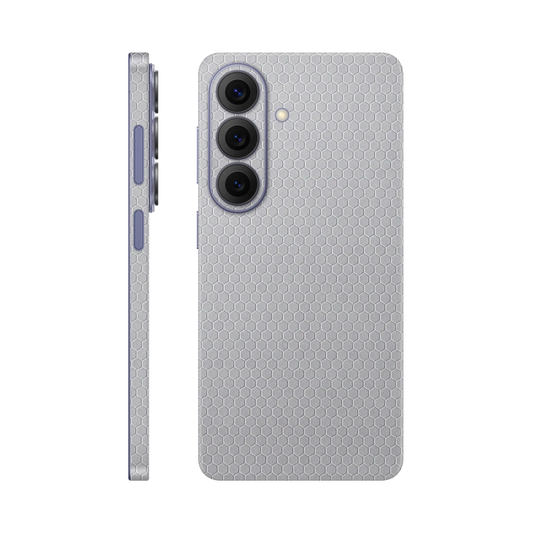Folie de protectie Samsung Galaxy S26, eSkins Elegans, Skin Honeycomb Gri
