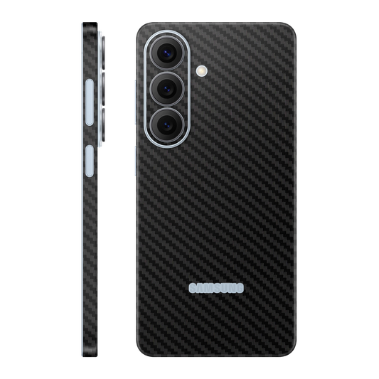 Folie de protectie pentru Samsung Galaxy S26 Plus, eSkins Elegans, Skin Carbon Negru