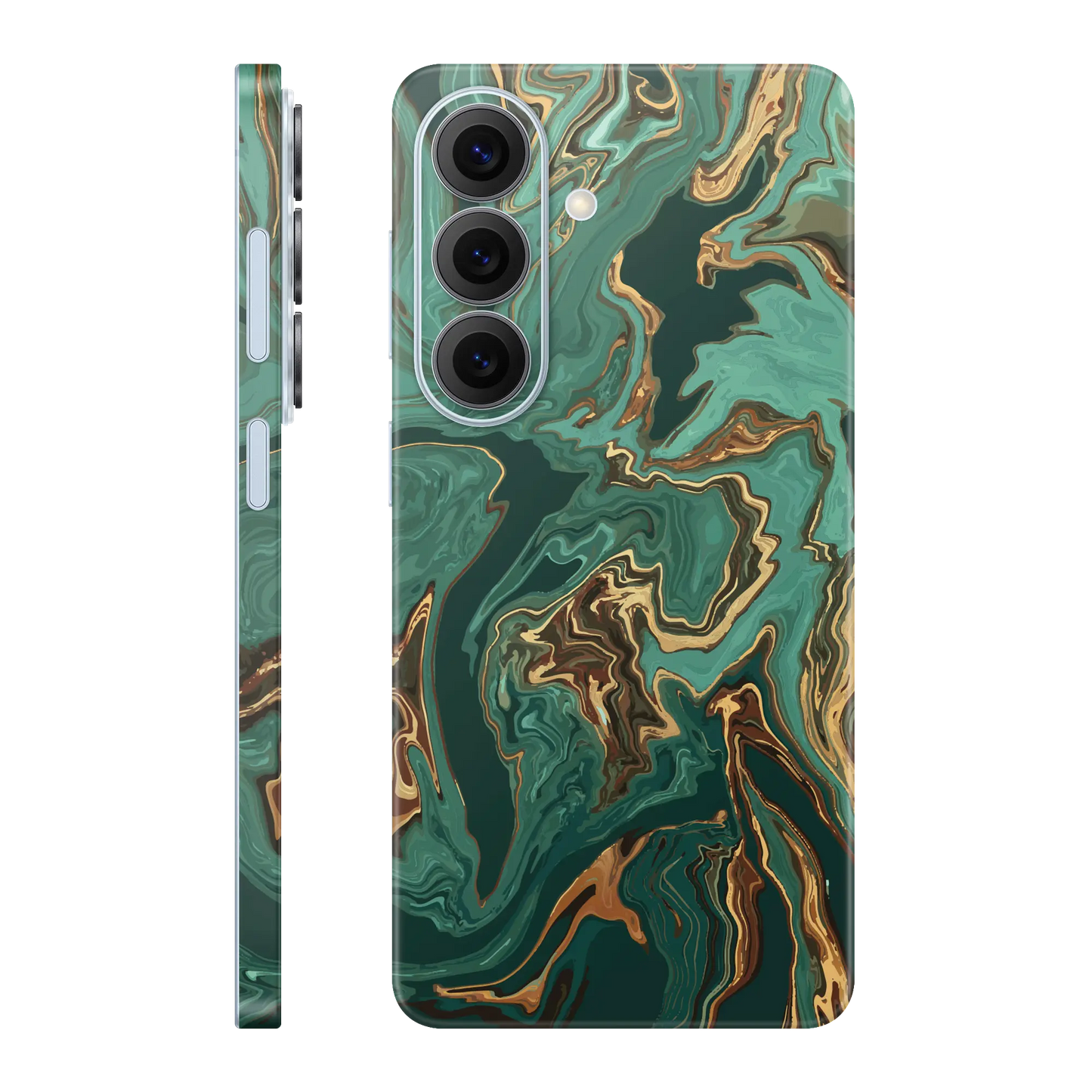 Folie de protectie Samsung Galaxy S26 Plus, eSkins Signature, Skin Emerald Flow