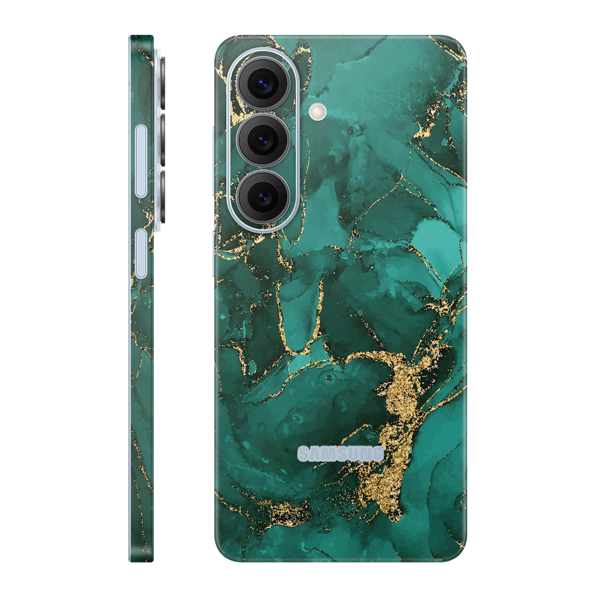 Folie de protectie pentru Samsung Galaxy S26 Plus, eSkins Signature, Skin Ethereal Green