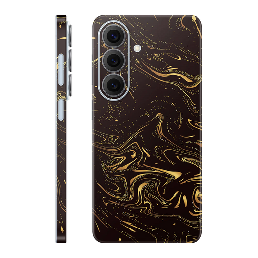 Folie de protectie Samsung Galaxy S26 Plus, eSkins Signature, Golden Noir