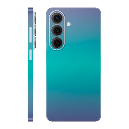 Folie de protectie Samsung Galaxy S26 Plus, eSkins Unique, Skin Cameleon Turcoaz-Lavanda