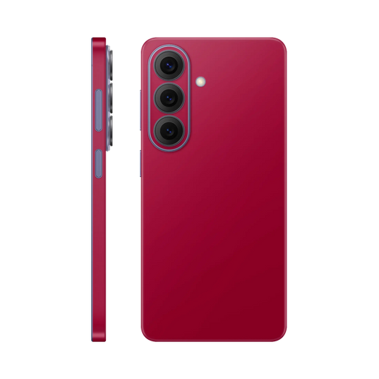 Folie de protectie Samsung Galaxy S26, eSkins Unique, Skin Mat Rosu