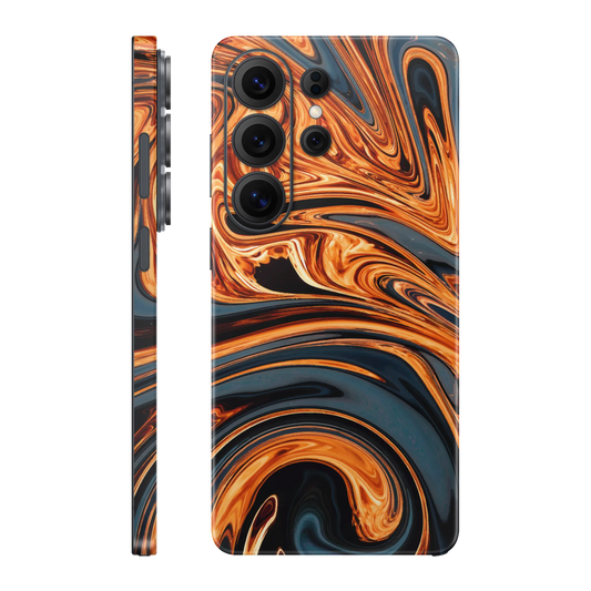 Folie de protectie Samsung Galaxy S26 Ultra, eSkins Signature, Skin Amber Blaze