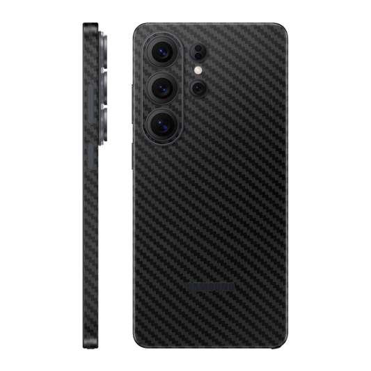 Folie de protectie pentru Samsung Galaxy S26 Ultra, eSkins Elegans, Skin Carbon Negru