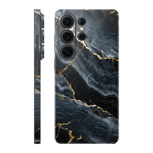 Folie de protectie Samsung Galaxy S26 Ultra, eSkins Signature, Skin Gilded Abyss