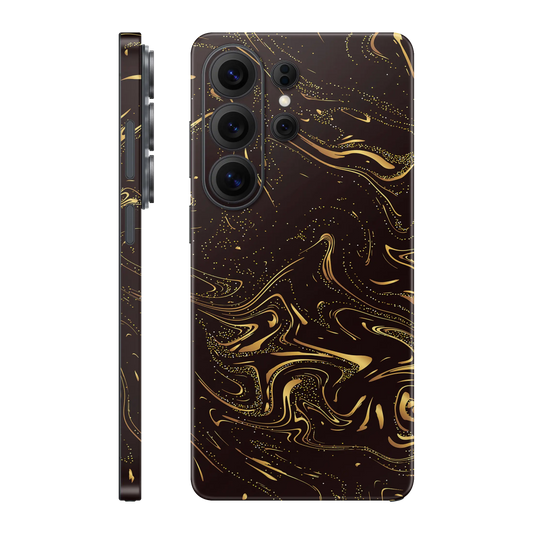 Folie de protectie Samsung Galaxy S26 Ultra, eSkins Signature, Golden Noir
