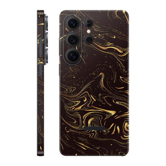 Folie de protectie pentru Samsung Galaxy S26 Ultra, eSkins Signature, Skin Golden Noir