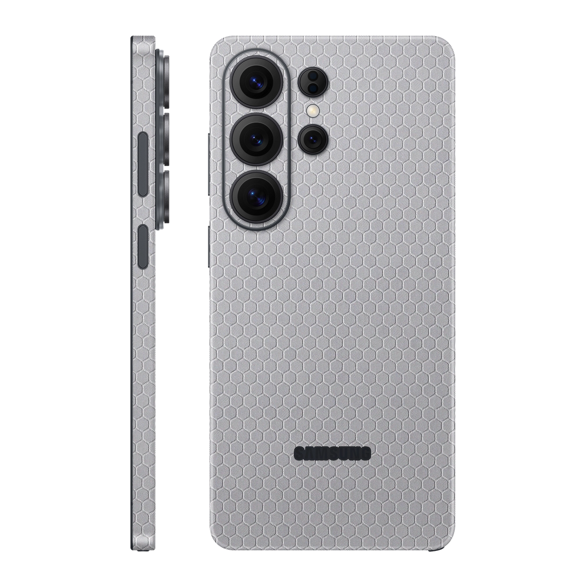 Folie de protectie pentru Samsung Galaxy S26 Ultra, eSkins Elegans, Skin Honeycomb Gri