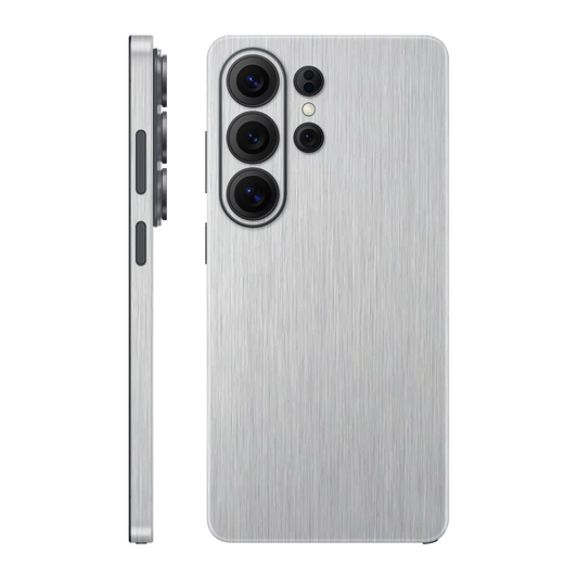 Folie de protectie Samsung Galaxy S26 Ultra, eSkins Elegans, Skin Metalic Gri