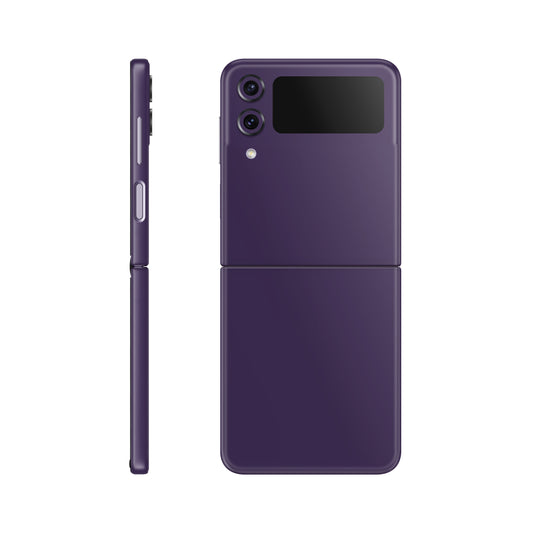 Skin Samsung Galaxy Z Flip 4, Matt Metallic Purple