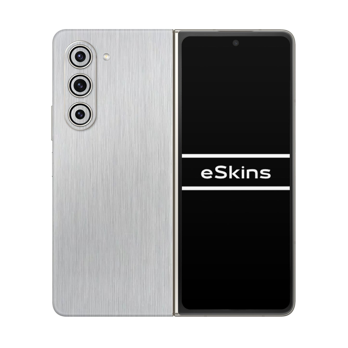 Skin Samsung Galaxy Z Fold 5, Metallic 3D Gray