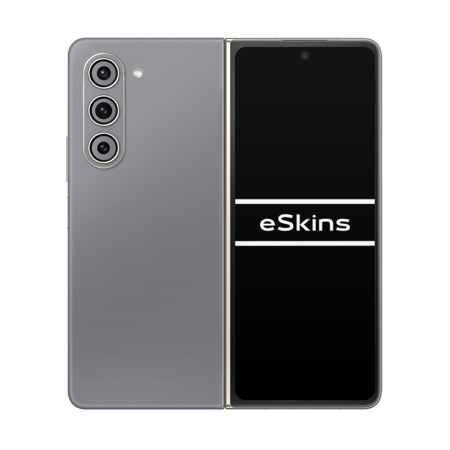 Folie de protectie Samsung Galaxy Z Fold 5, eSkins Unique, Skin Mat Gri